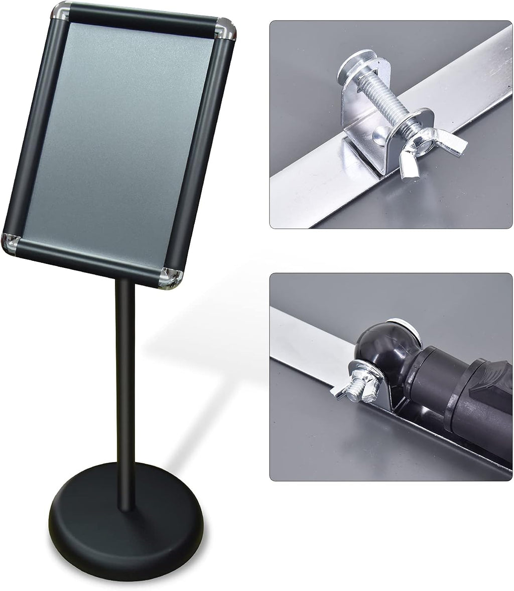 Adjustable Poster Sign Holder, 8.5 x 11 Inches, Pack of 2 K94048
