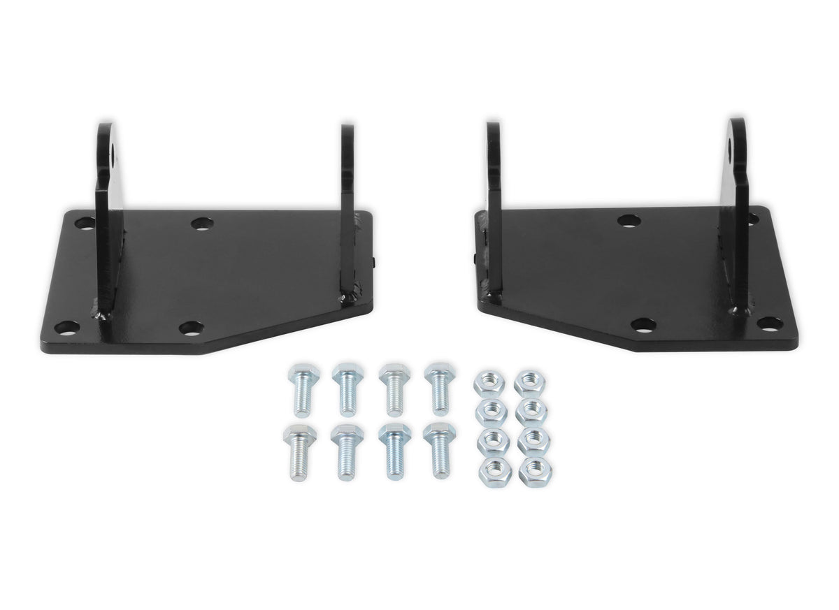 Black Finish Forward Bias Position Swap Mount Brackets I874