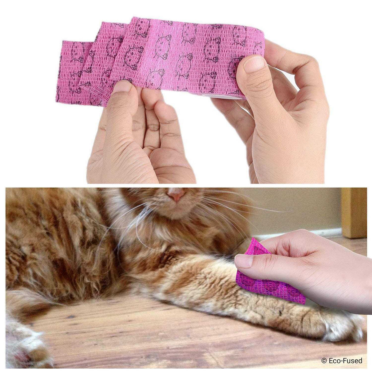 Self Adhering Bandage Wrap Tape Pack of 6 Y38968