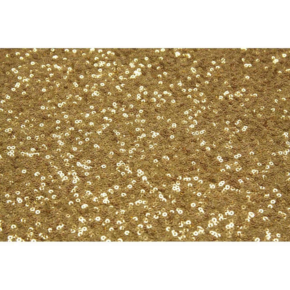 Gold Sequins Fabric Bolt Z4106
