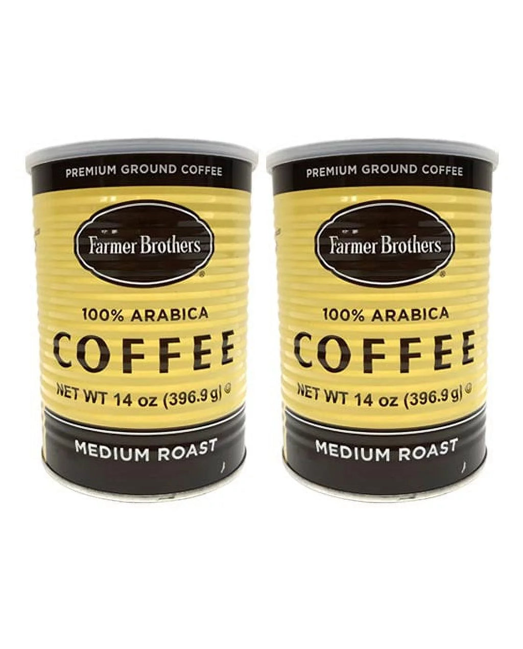 Medium Roast 100% Arabica Ground Coffee, 14 Oz (Pack of 2) L693