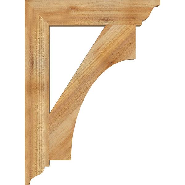 4x22W x 22x22D x 30x22H Western Red Cedar Bracket N1137