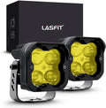 Yellow LED Pods Fog Lights 3 inch 18W (Pair) F571511
