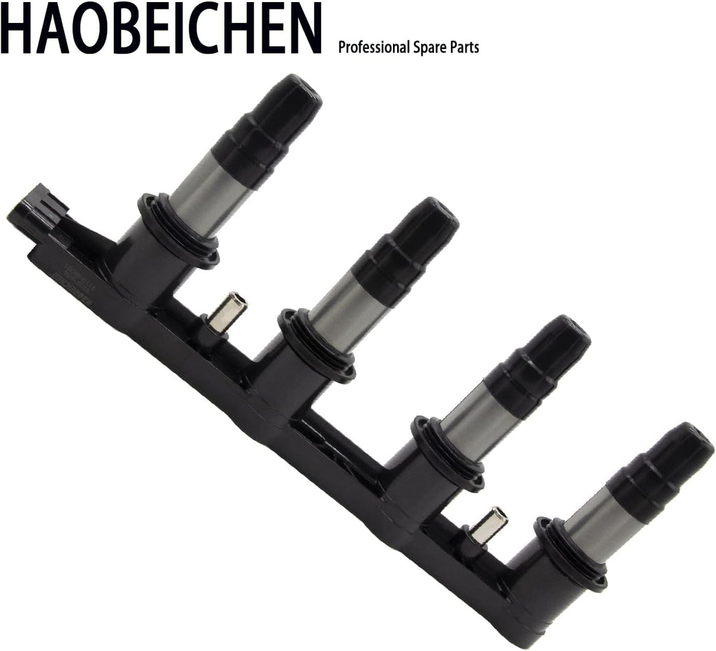 Ignition Coil Pack Compatible with Chevrolet Cruze Sonic Trax Aveo Aveo5 G3 1.8 1.6 L4 Pack of 2 Z35629