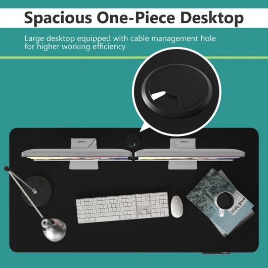 Electric Height Adjustable Standing Desk with Memory Controller S11574