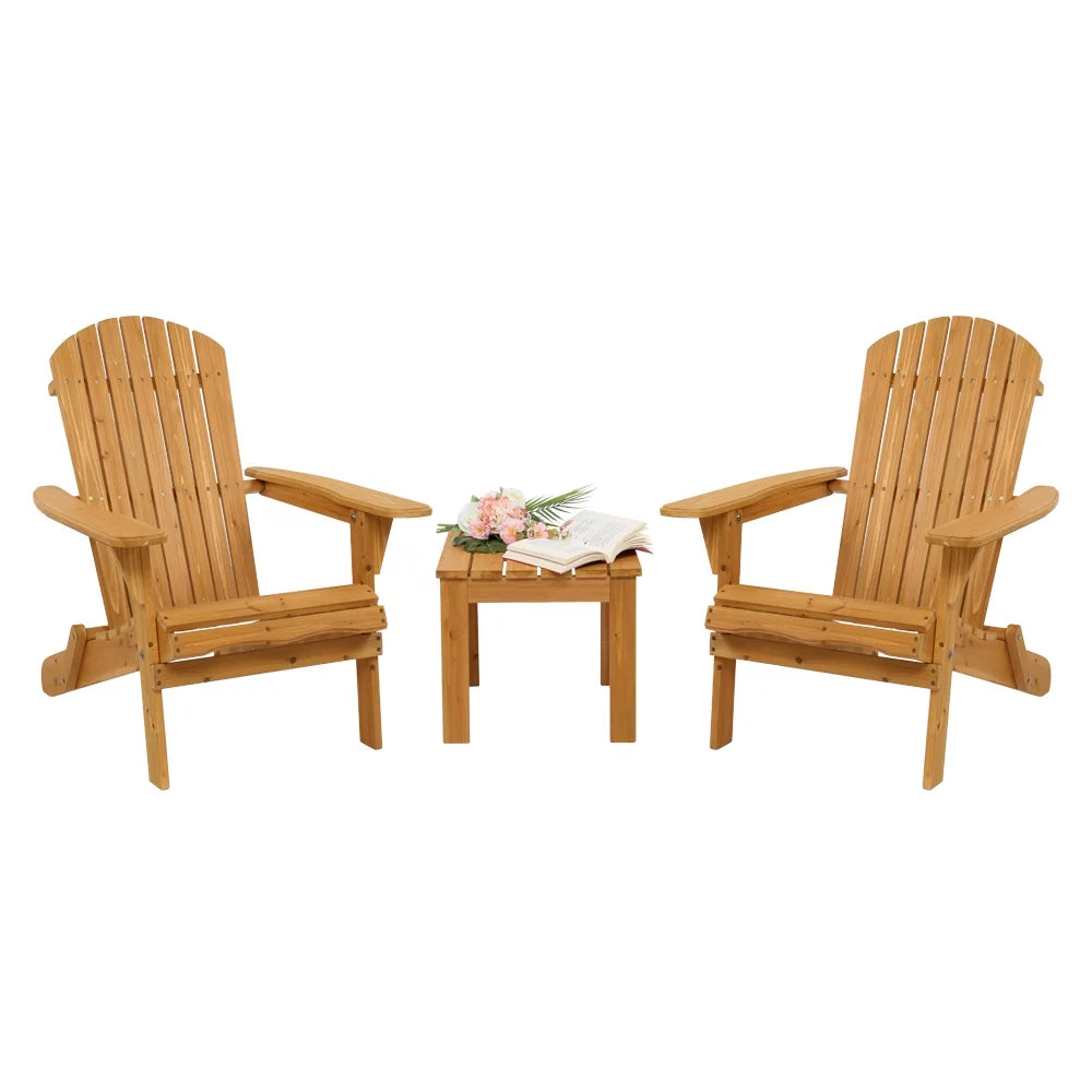 Folding Wooden Adirondack Chair H734