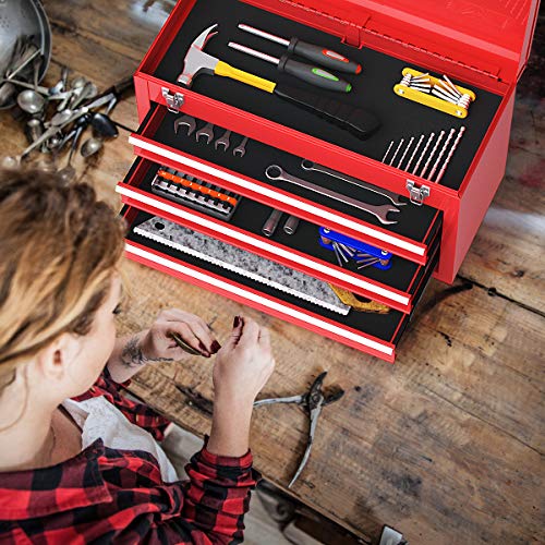 20" 3 Drawer Heavy Duty Steel Tool Box H58328