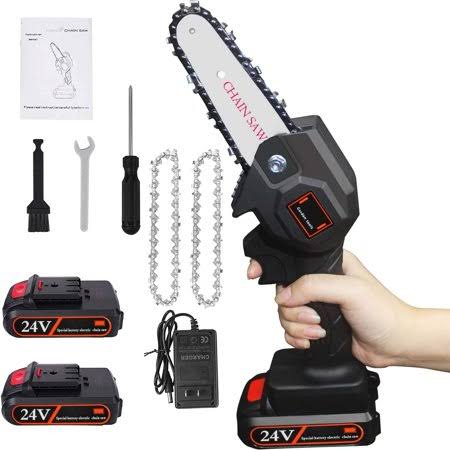 4-Inch Cordless Electric Mini Chainsaw L41607
