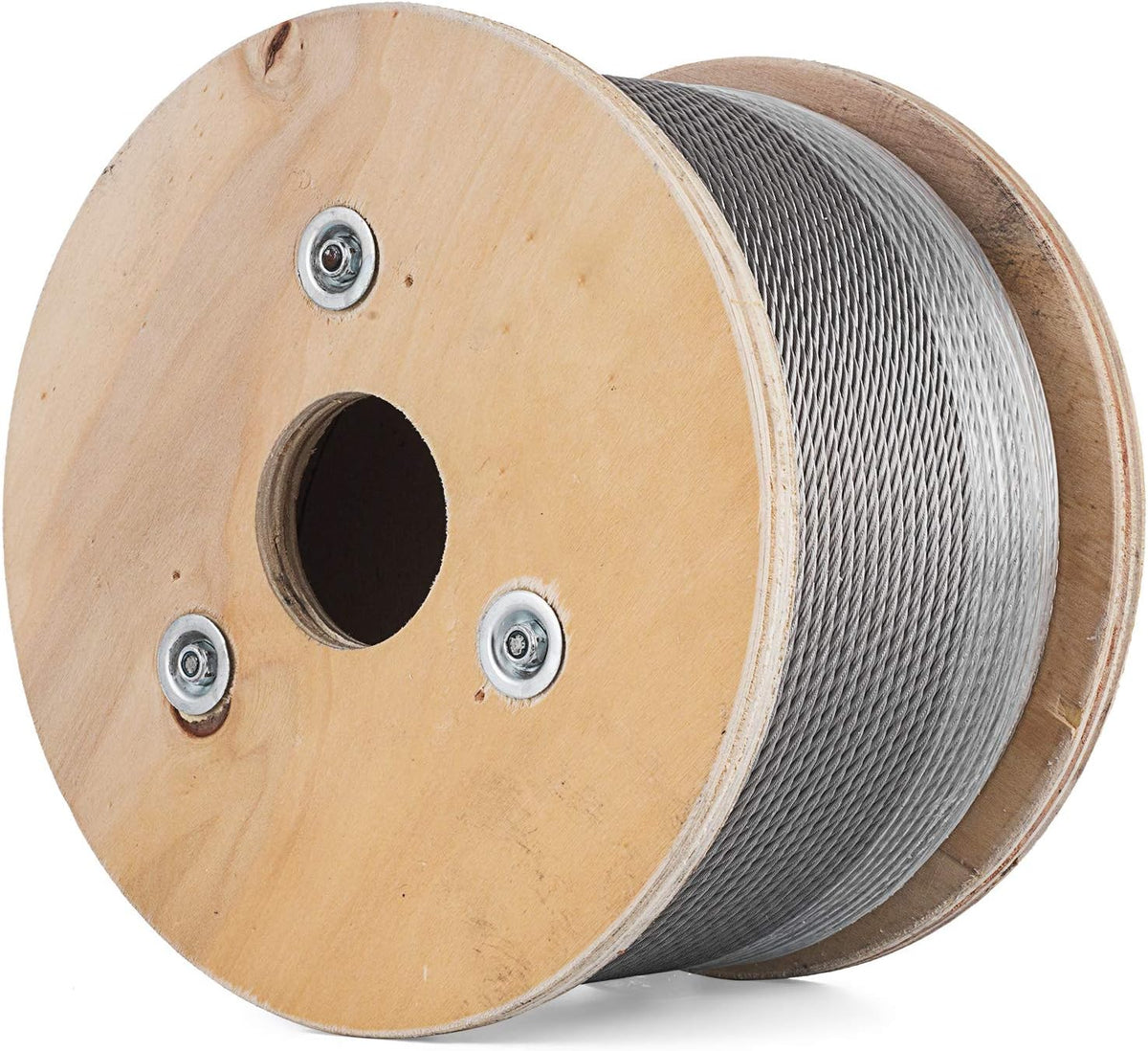 304 Stainless Steel Wire Rope 500ft 3/16 7x19 Cable U26343