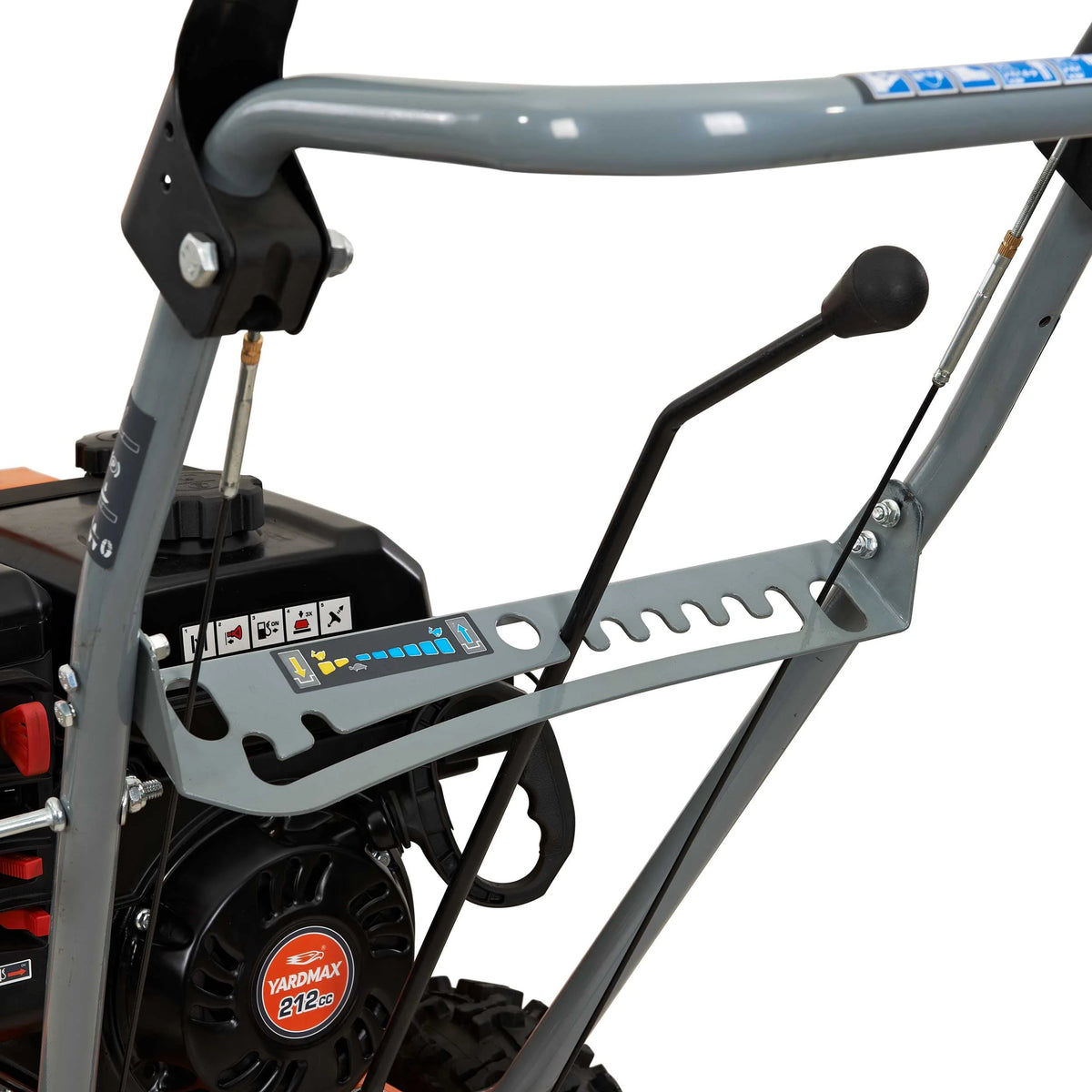 24 in. 212cc Two-stage Self-propelled Gas Snow Blower with Push-button Electric Start M927328