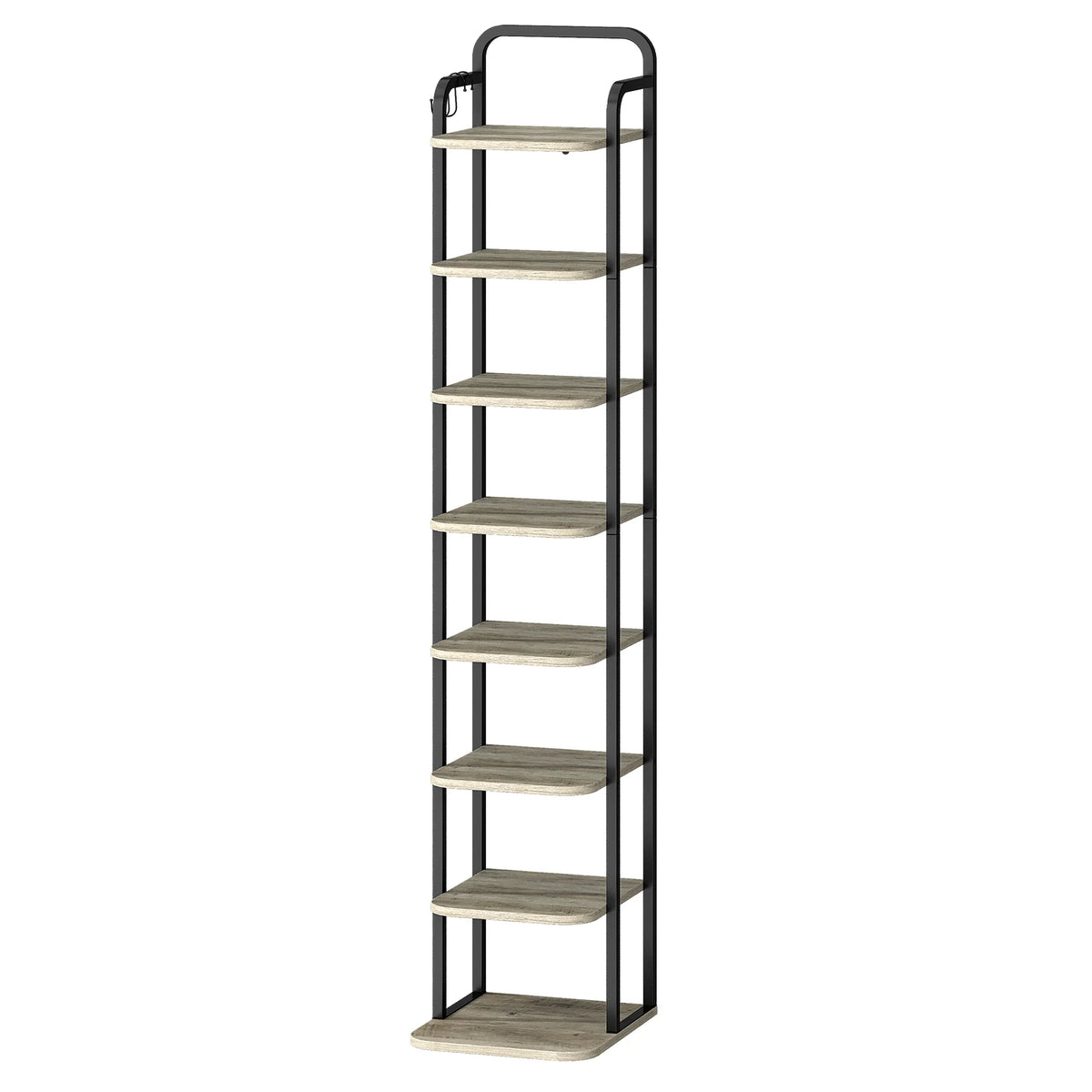 8 Tier Narrow Shoe Rack V2879