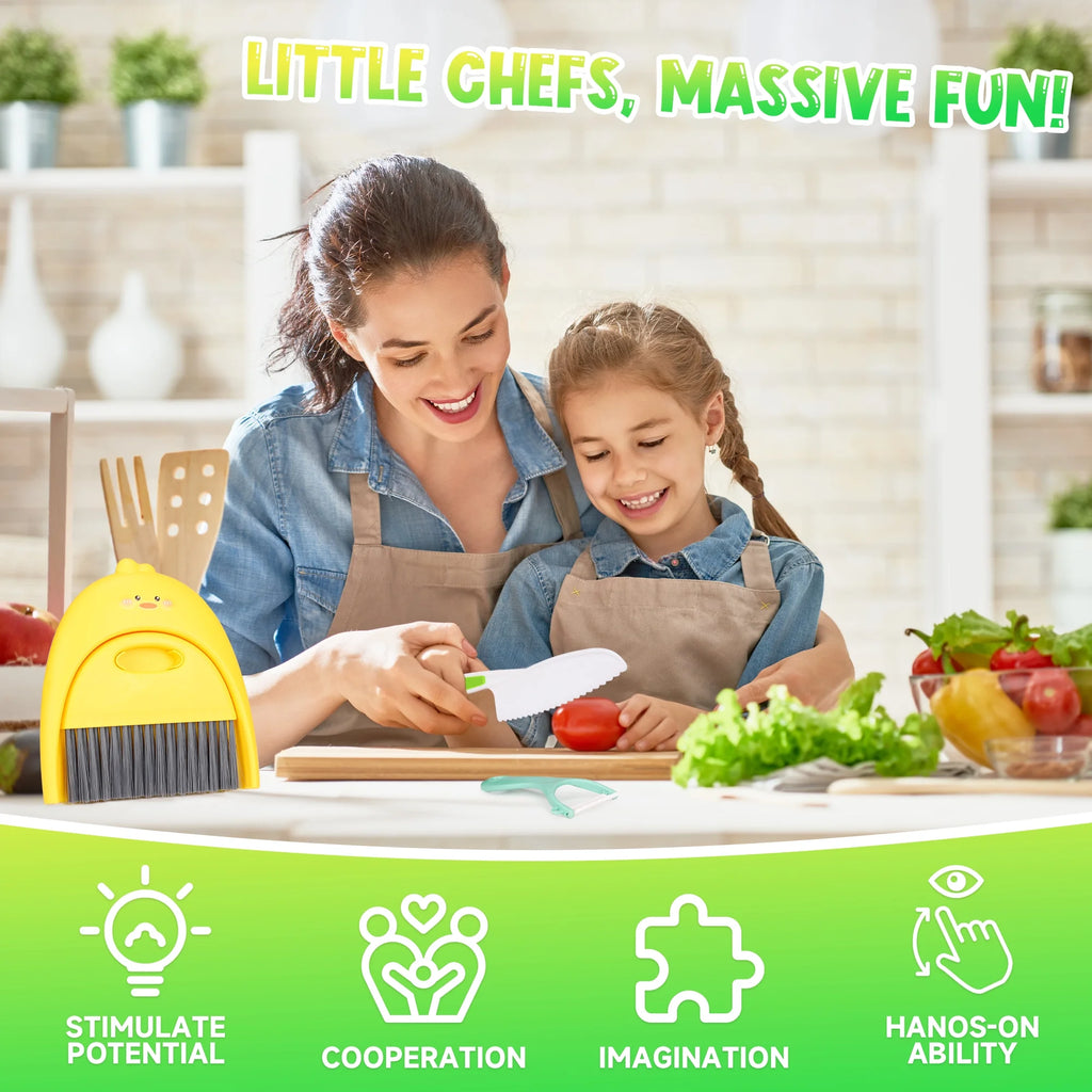 22 Piece Kids Cooking Set W5437