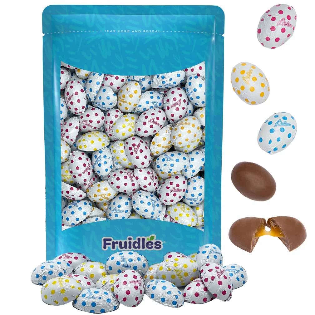 Caramel Half Eggs Milk Chocolate 1 Pound H37712