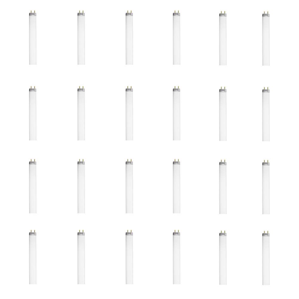 18 in. 15-Watt T12 Cool White Linear Fluorescent Tube Light Bulb 24-Pack U53301