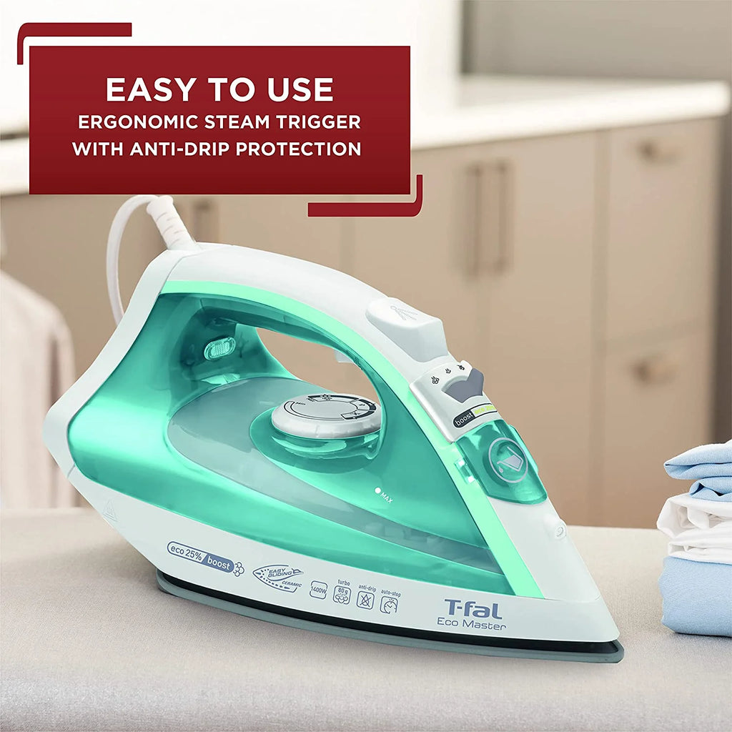1400W Steam Iron with Ceramic Soleplate A190943