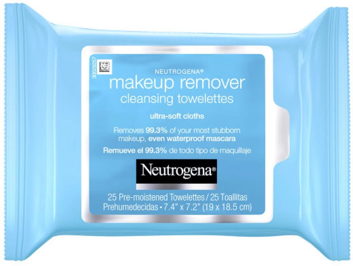 Make-Up Remover Towelettes 25 Count 2 Pack Z484