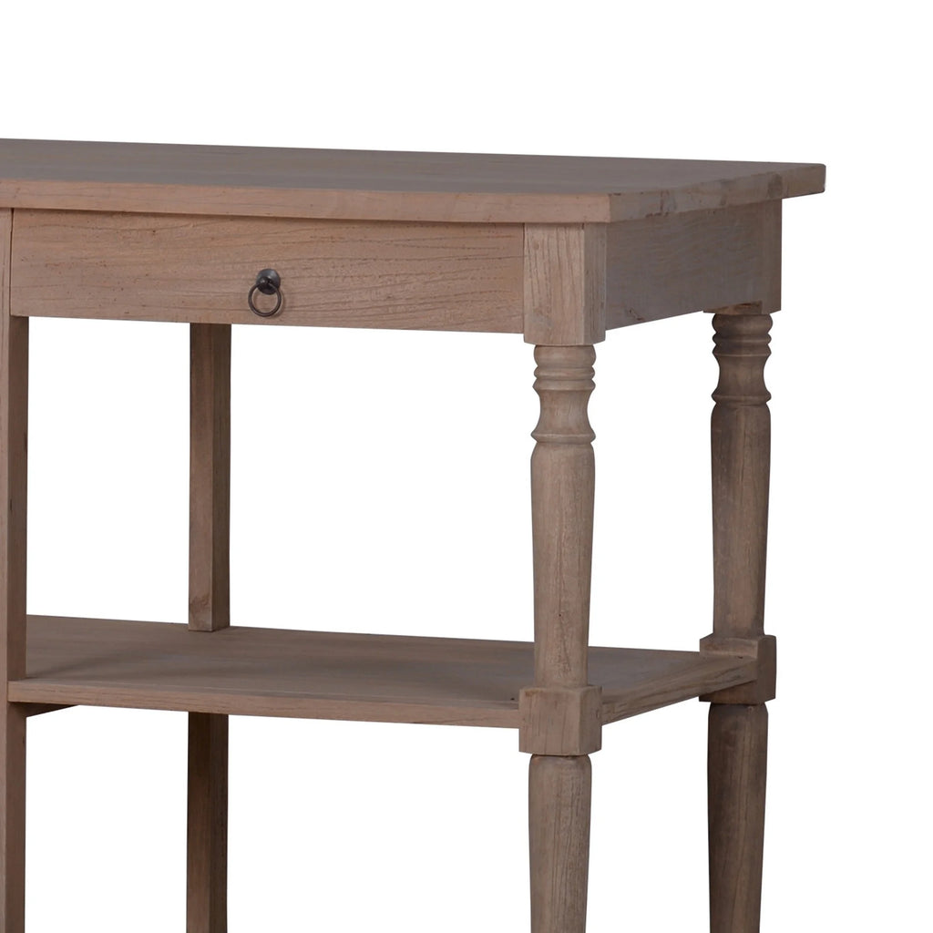 65 Inch 3 Drawer Wood Console Table D65462