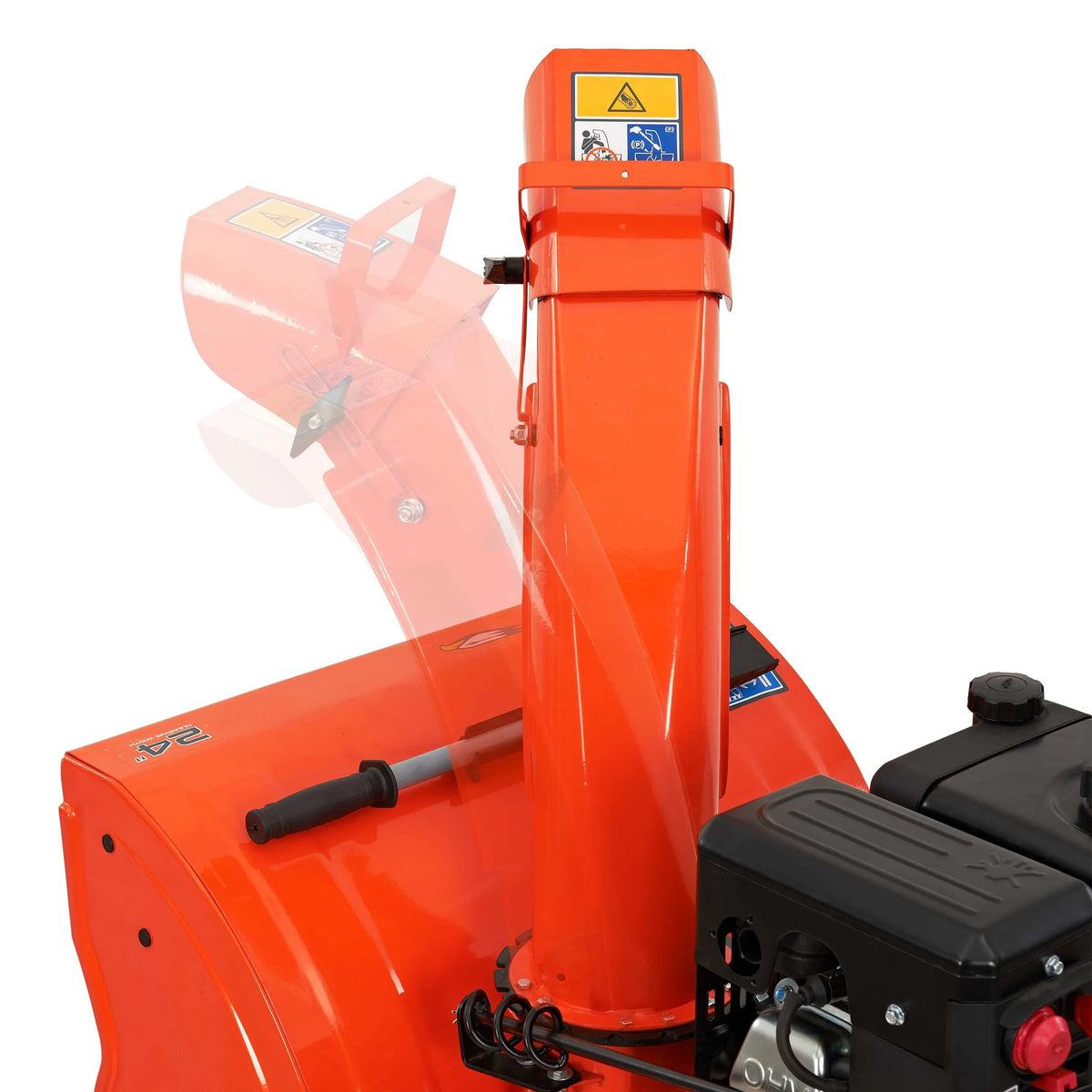 24 in. 212cc Two-stage Self-propelled Gas Snow Blower with Push-button Electric Start M927328