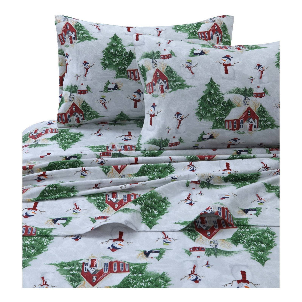 Flannel Extra Deep Pocket Sheet Set Full H953619
