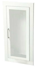 Steel Fire Extinguisher Cabinet Surface Mount Full Glass with Pull Handle N106157
