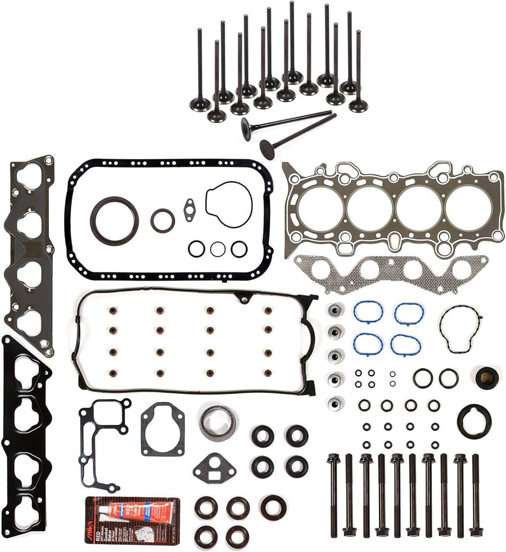 Full Gasket Set Head Bolts Intake Exhaust Valves F759252