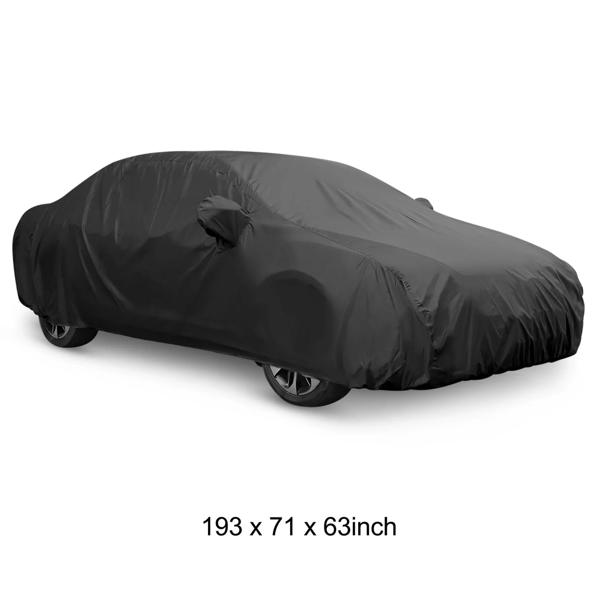 Black Polyester Car Cover 3XL C76805