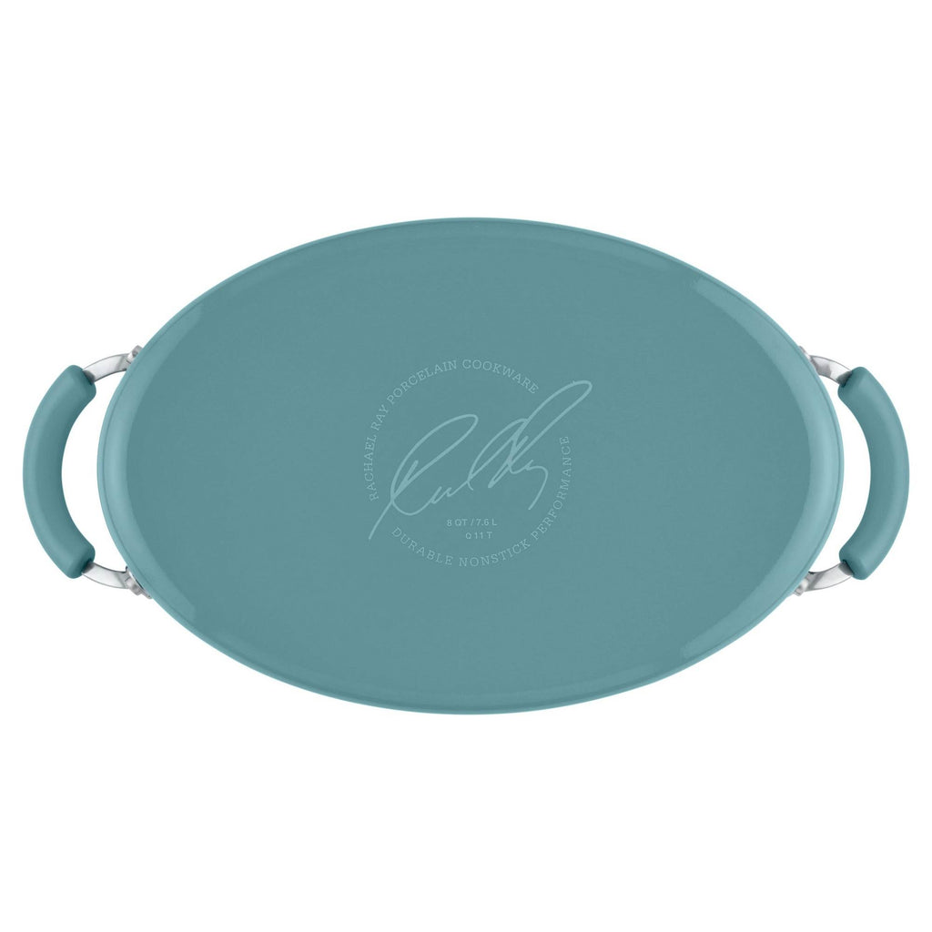 8-Quart Nonstick Covered Pasta Pot with Pour Spout L2483