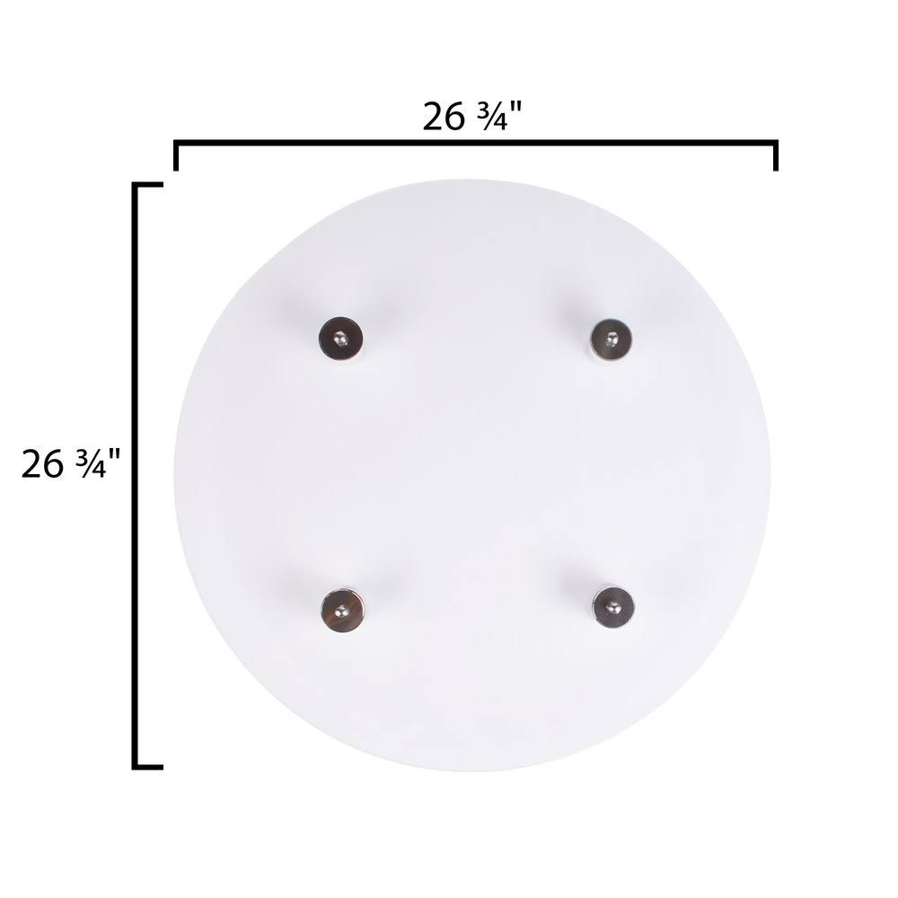 26 3/4x22 Round Plexiglass Cake Stand O439732