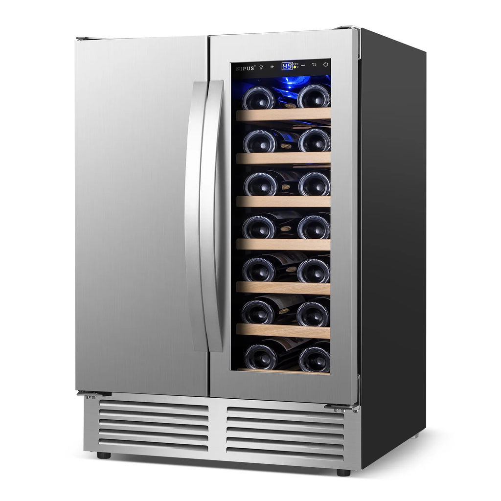 18 Bottle 57 Can Wine and Beverage Refrigerator D698