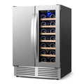 18 Bottle 57 Can Wine and Beverage Refrigerator D698