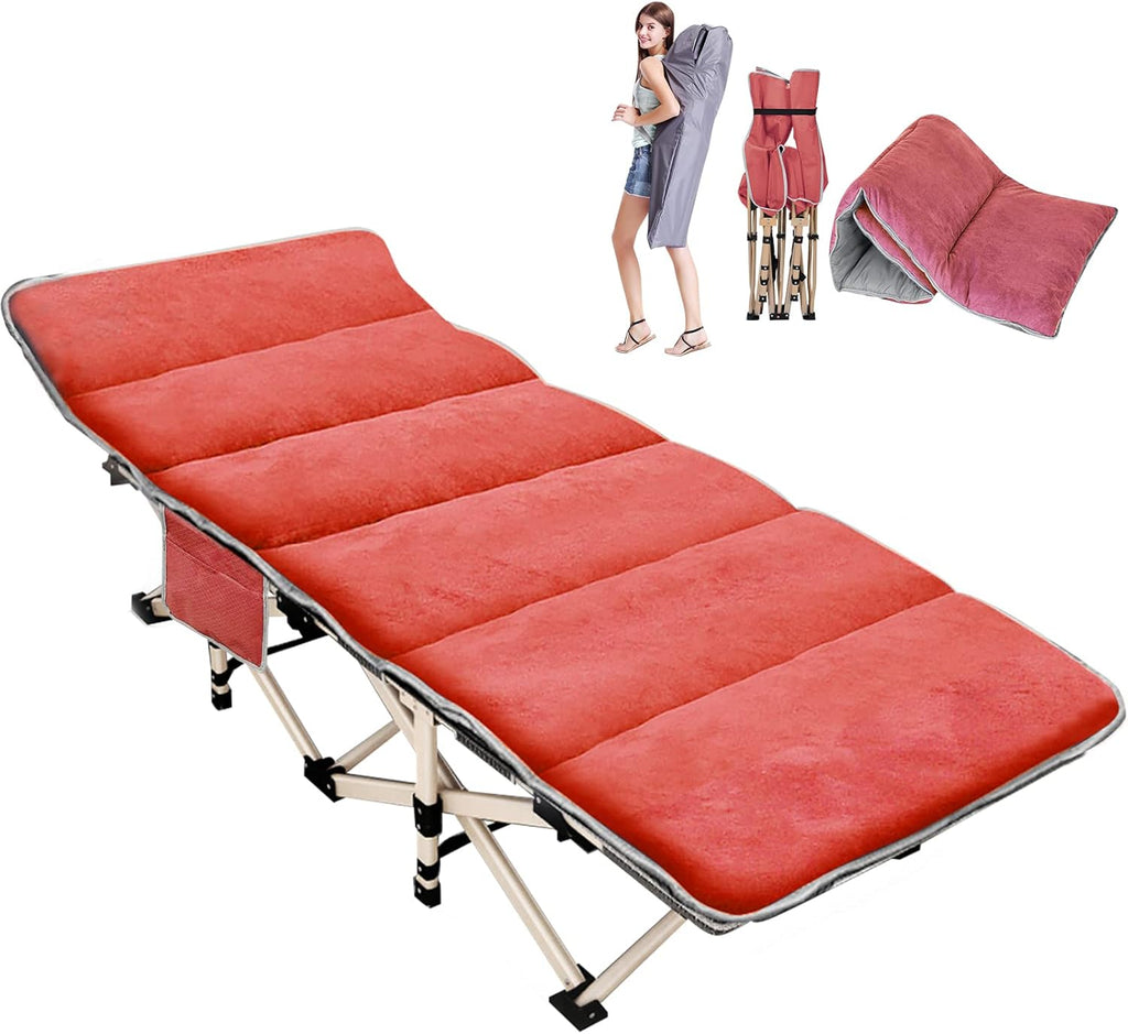 Folding Camping Cot with Carry Bag K894342
