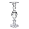Clear Free-Standing Large Candlestick Holder Q498116
