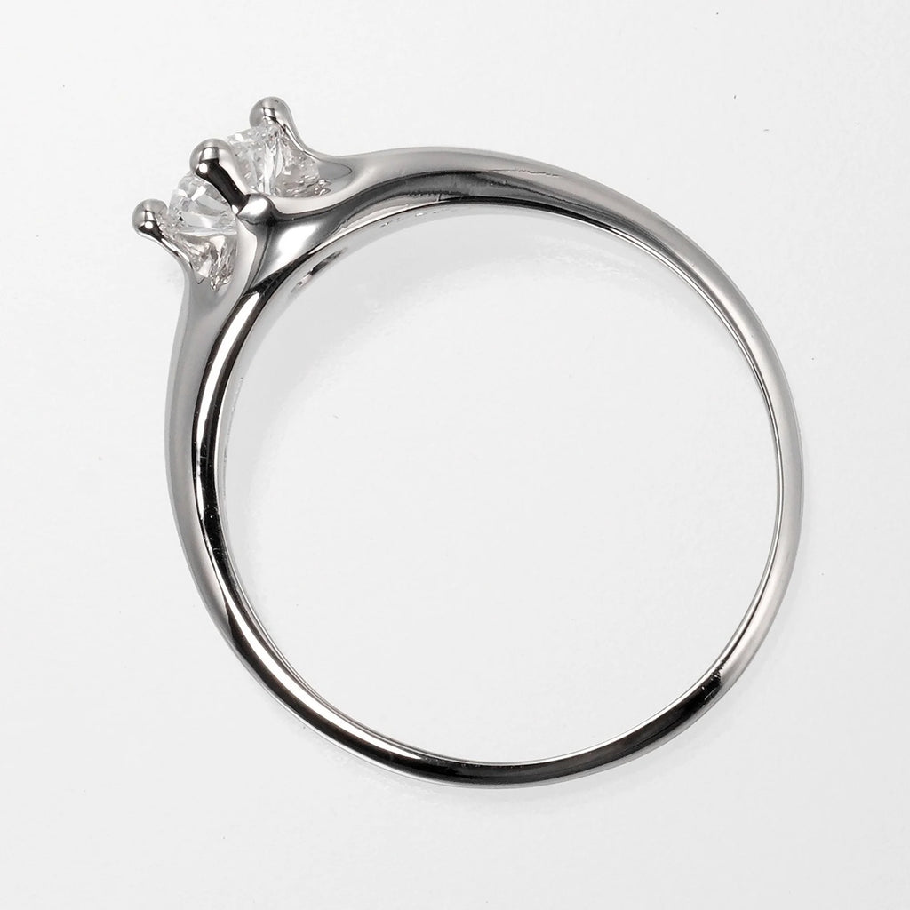 Solitaire Ring Platinum Diamond T458456