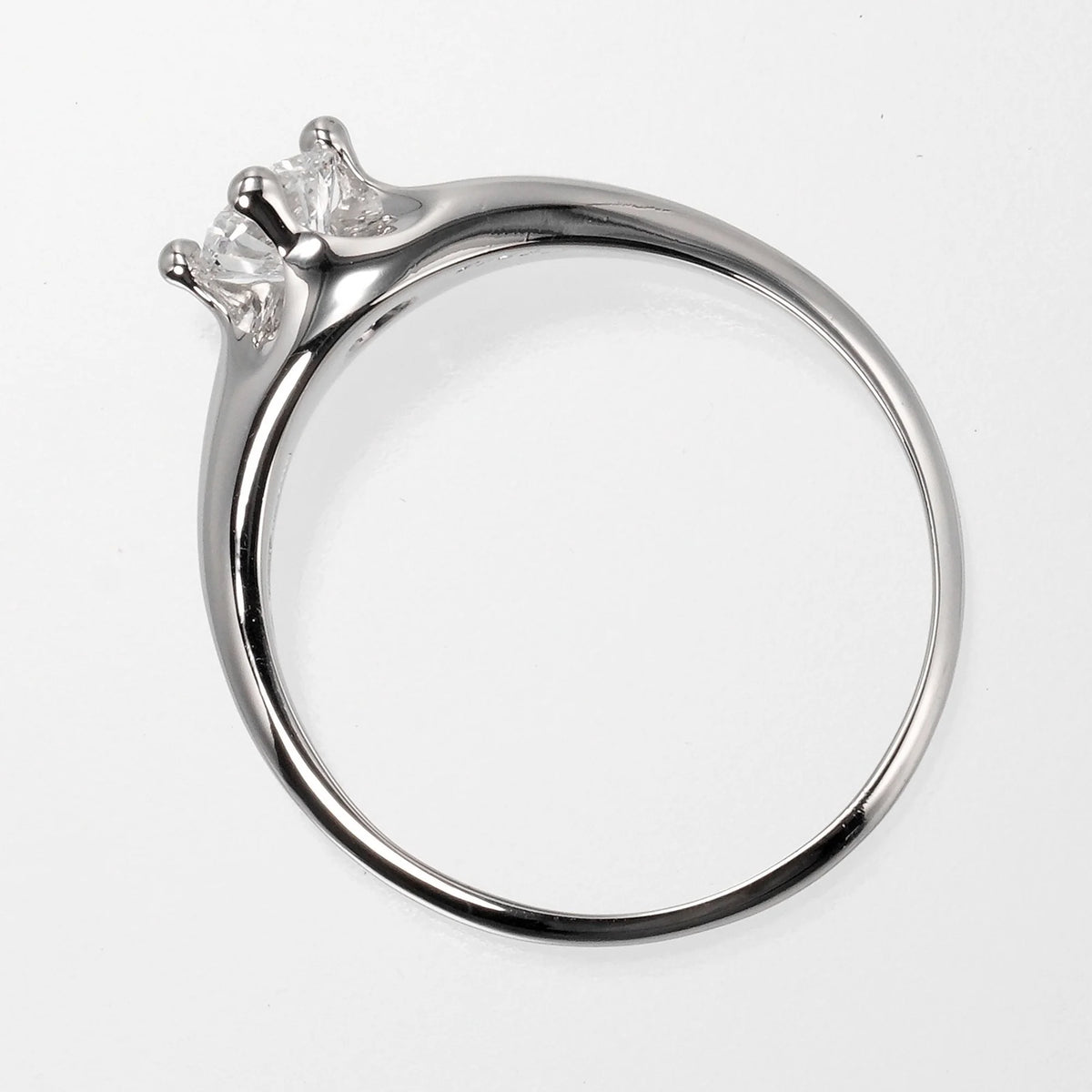 Solitaire Ring Platinum Diamond T458456