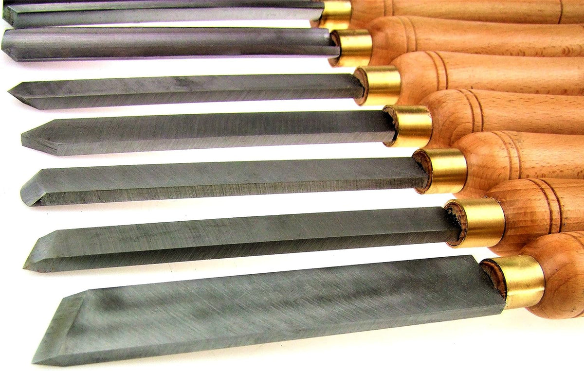 8-Piece Wood Lathe Chisel Set R97370
