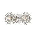 2 Light Bath Bracket Polished Nickel D6223