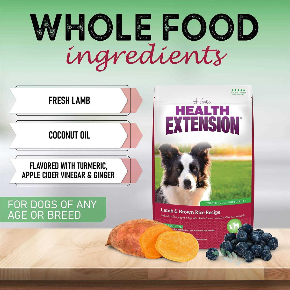 Lamb & Brown Rice Dry Dog Food O18891