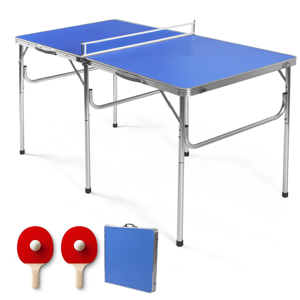 Portable Folding Table Tennis Table with Accessories R208