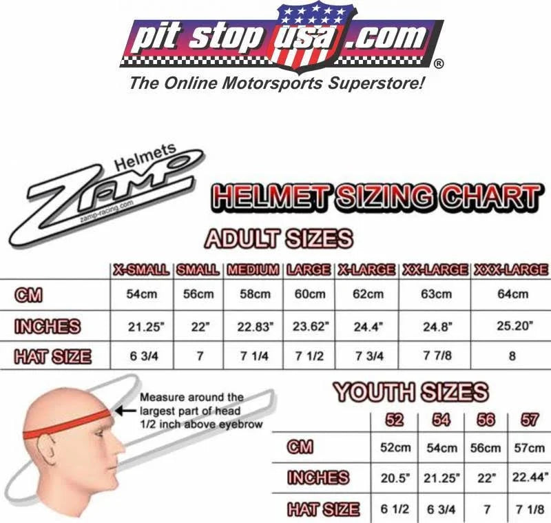 Flo Orange X-Large Helmet Z3553