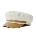 Beige/Tan Fiddler Cap E52019