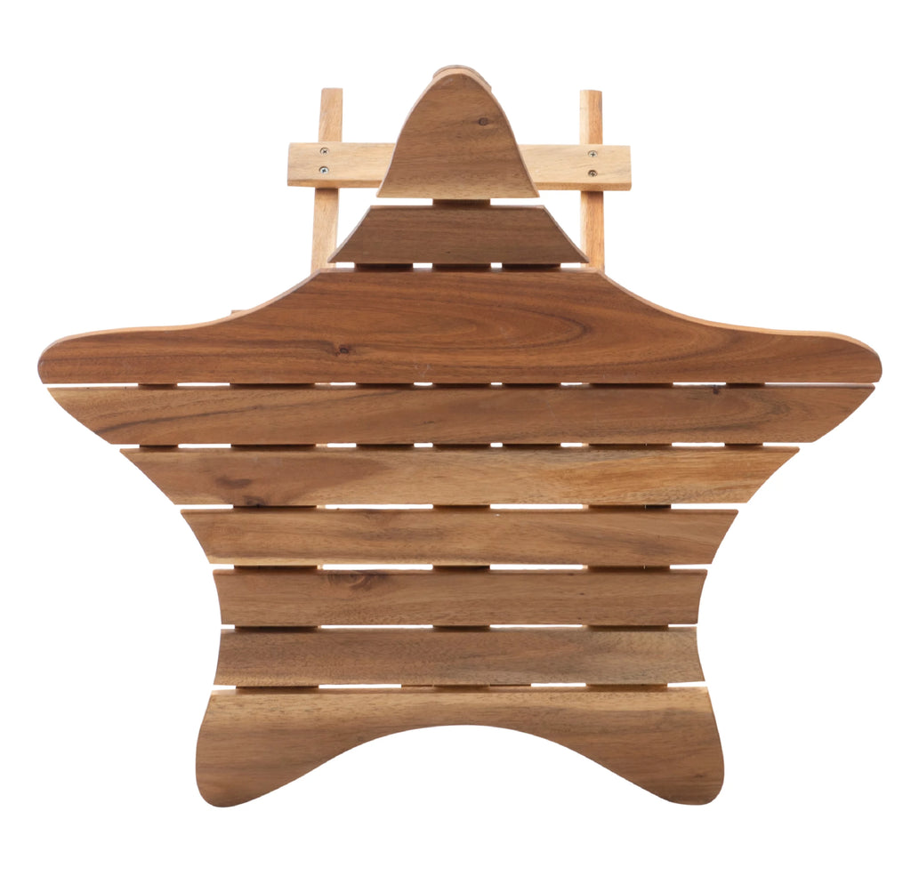 Star-Shaped Outdoor Folding Table W9977