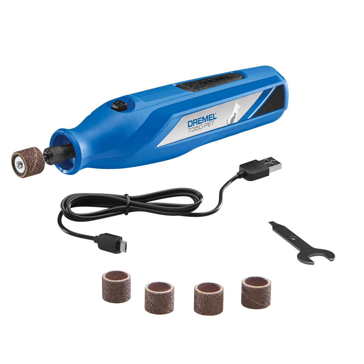 4V Pet Nail Grinder and Trimmer Grooming Kit Z534