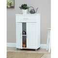 White 1 Drawer 2 Door Base Storage Cabinet X903