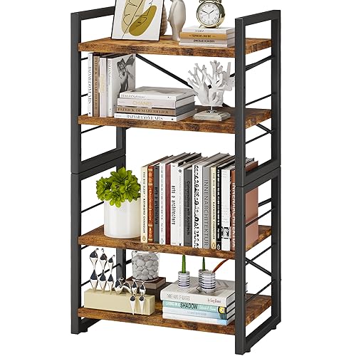 3 Tier Metal Black Bookshelf R63861