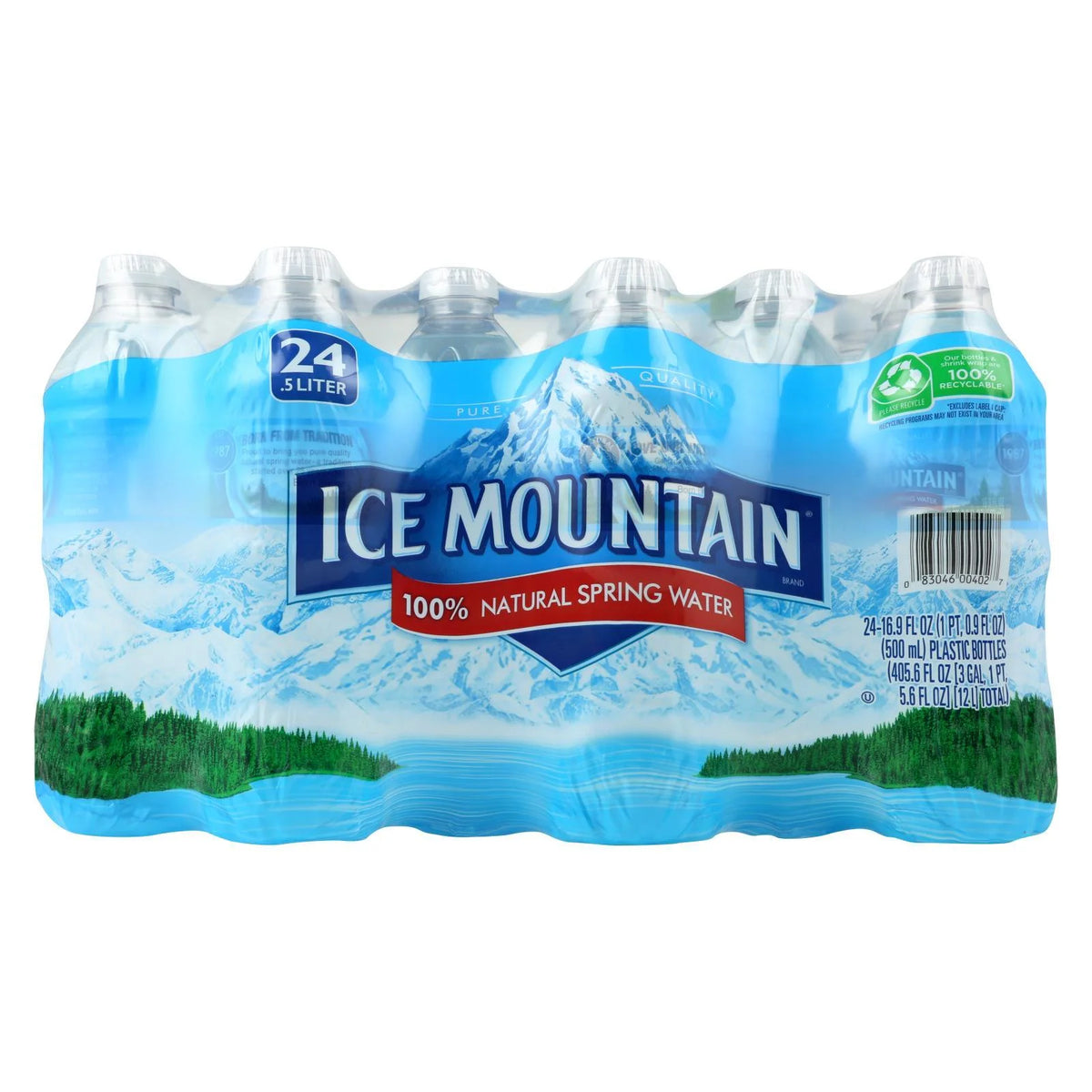 Natural Spring Water 24/500 mL J158