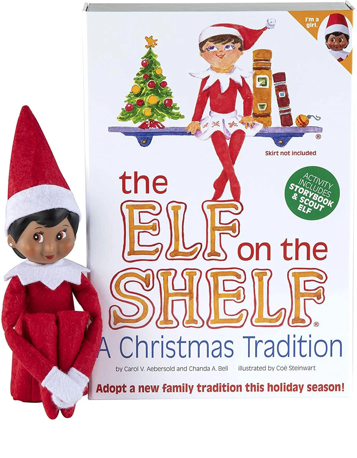 Brown-Eyed Girl Scout Elf Plush Toy O174258