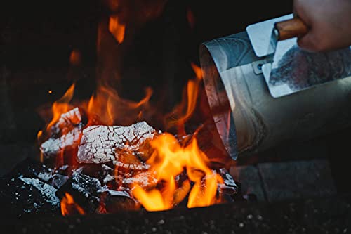 35LB All Natural Hardwood Lump Charcoal O112