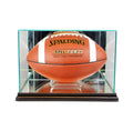 Black Football Glass Display Case F634203