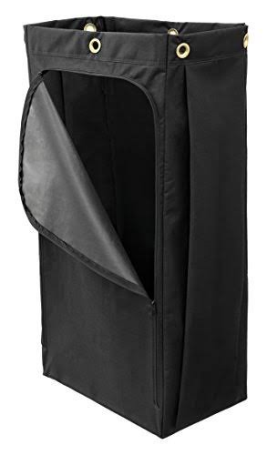 Black 26 gal Fabric Cleaning Cart Bag J782