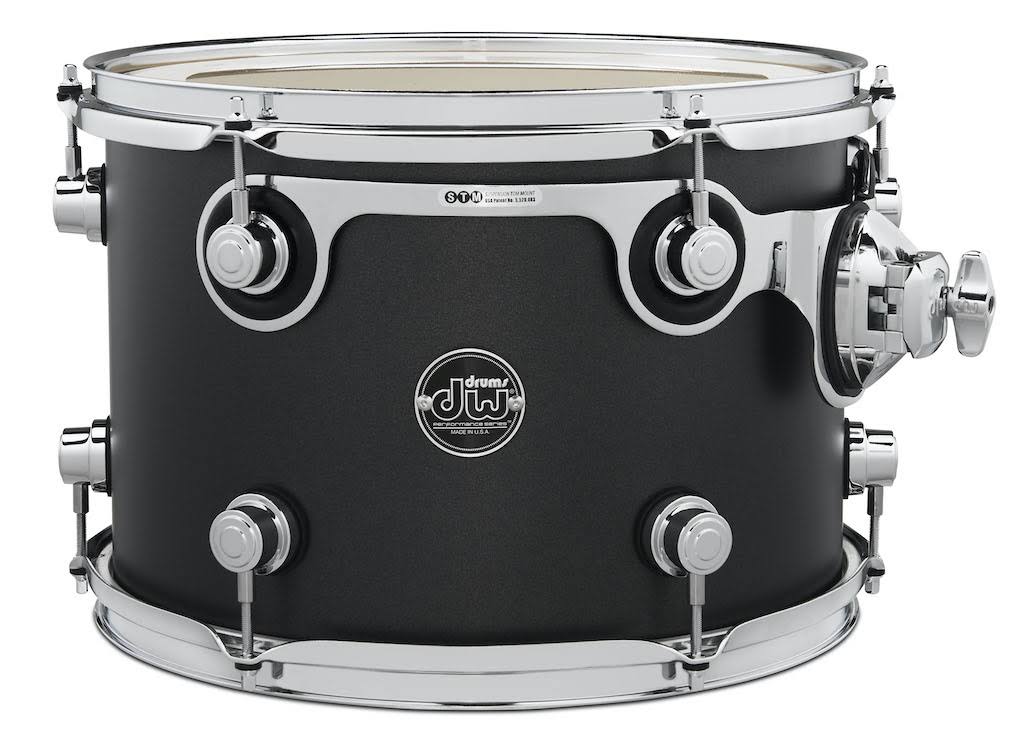 13x9 Tom Hard Satin Charcoal Metallic L548